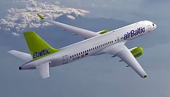 Bombardier dostarcza pierwszego CS300 dla airBaltic