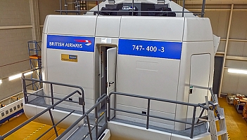 Za sterami: Symulator B747 British Airways