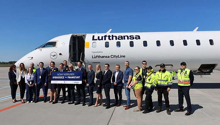 Lufthansa znów łączy Kujawy i Pomorze ze światem