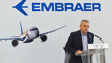 Embraer rozpoczął produkcję części do E-Jetów E2