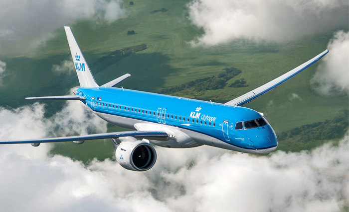 KLM odbiera embraera nowej generacji