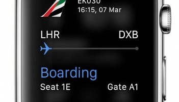 Linia Emirates z własną aplikacją na Apple Watch