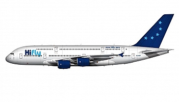 Hi Fly: Pierwszy airbus A380