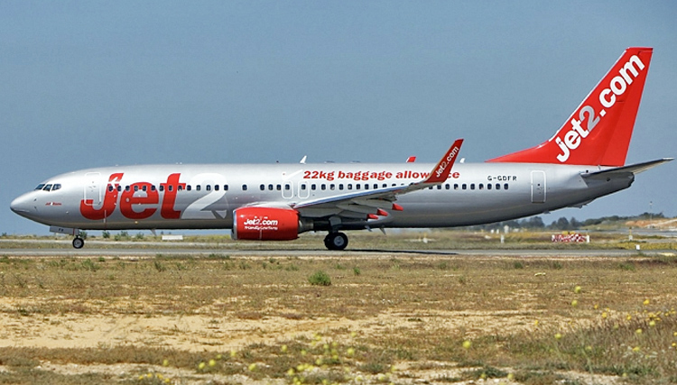 Jet2.com z bazą w Londynie Stansted 