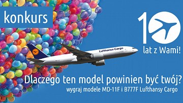 10 lat Pasazer.com: Konkurs z Lufthansa Cargo