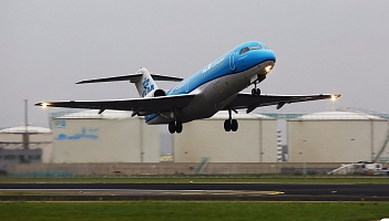 Linie KLM pożegnały fokkery F70
