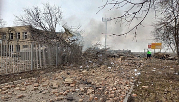 Wojna w Ukrainie. Lotnisko w Winnicy zniszczone