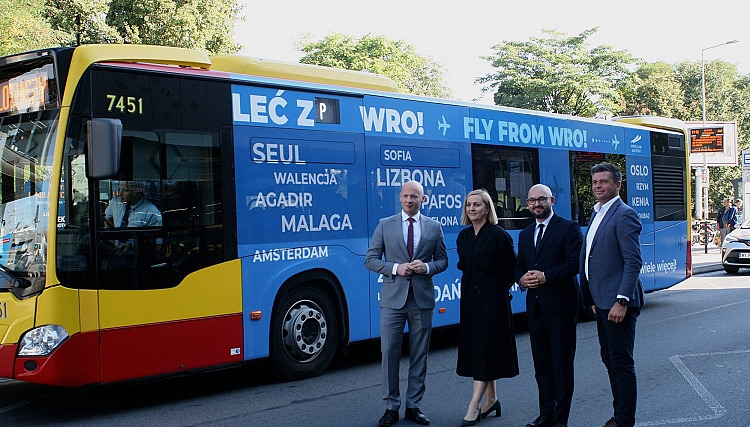 Wrocław: Nowa linia autobusowa P na lotnisko