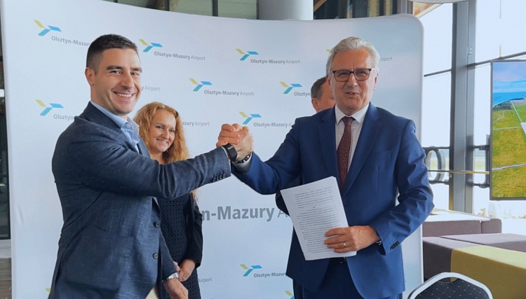 Nowoczesne centrum recyklingu samolotów powstanie przy lotnisku Olsztyn–Mazury