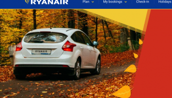 Ryanair przedłuża umowę z CarTrawler