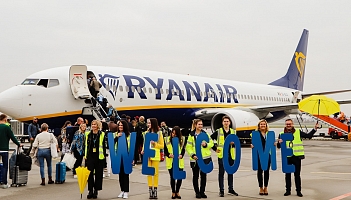 Ryanair zainaugurował zimowe kierunki z Łodzi