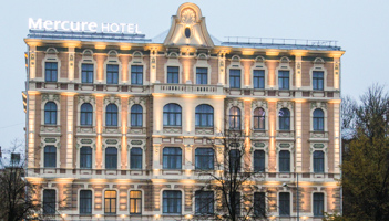 Hotel Mercure Riga Centre: Współczesna secesja