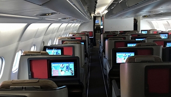 Oblatywacz: South African Airways w klasie biznes 