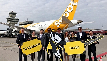 Scoot zainaugurował loty na trasie Berlin - Singapur