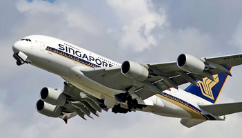 A380 Singapore Airlines poleciał do Nowego Jorku