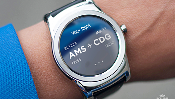 KLM uruchamia aplikację smartwatch