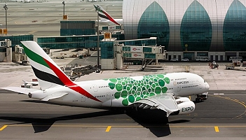 Emirates pomalował 40 samolotów na Expo 2020 w Dubaju