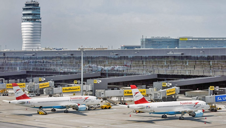 Lotnisko w Wiedniu odprawiło 5,3 mln podróżnych w Q1