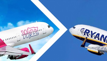 W maju przewozy Ryanaira i Wizz Aira nadal w zapaści