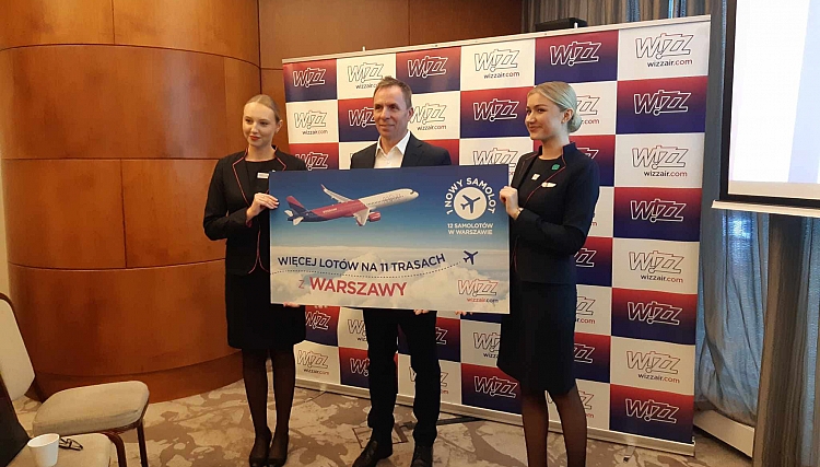 Wizz Air zwiększa częstotliwość lotów z Warszawy. 12. airbus A321neo