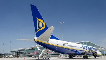 Ryanair: Ponad 13 mln pasażerów w lipcu