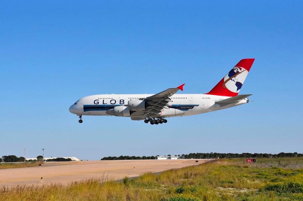 Ekscentryczny debiut w przestworzach. Nowa linia leci A380 do Nowego Jorku