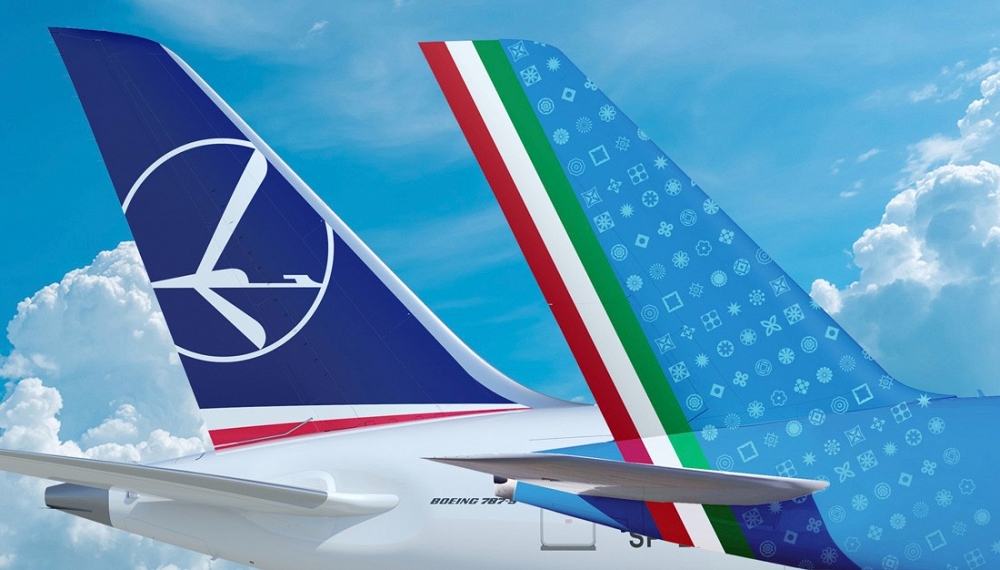 LOT nawiązał współpracę z ITA Airways