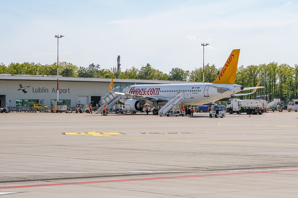 Lublin z 25-proc. wzrostem ruchu lotniczego w kwietniu