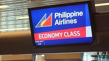 Z Philippines Airlines do Manili